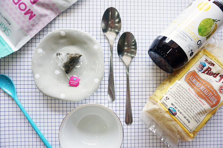 How To: Create A Face Scrub With Morning Boost Tea