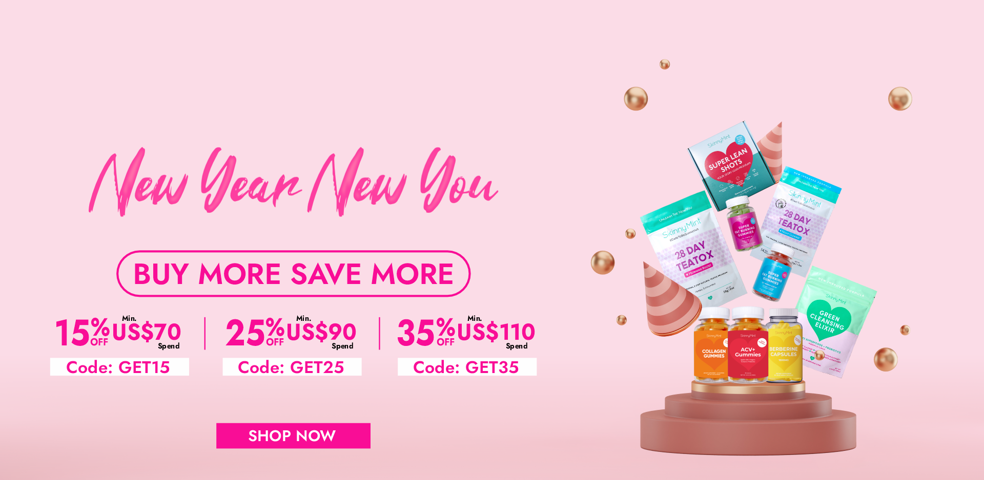 Save $50% - Slim Kit Beauty Stack