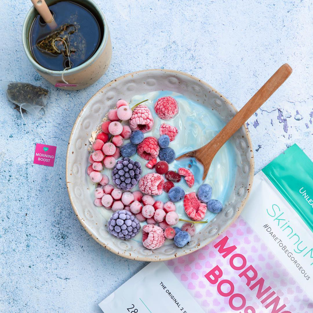 Morning boost with smoothie bowl